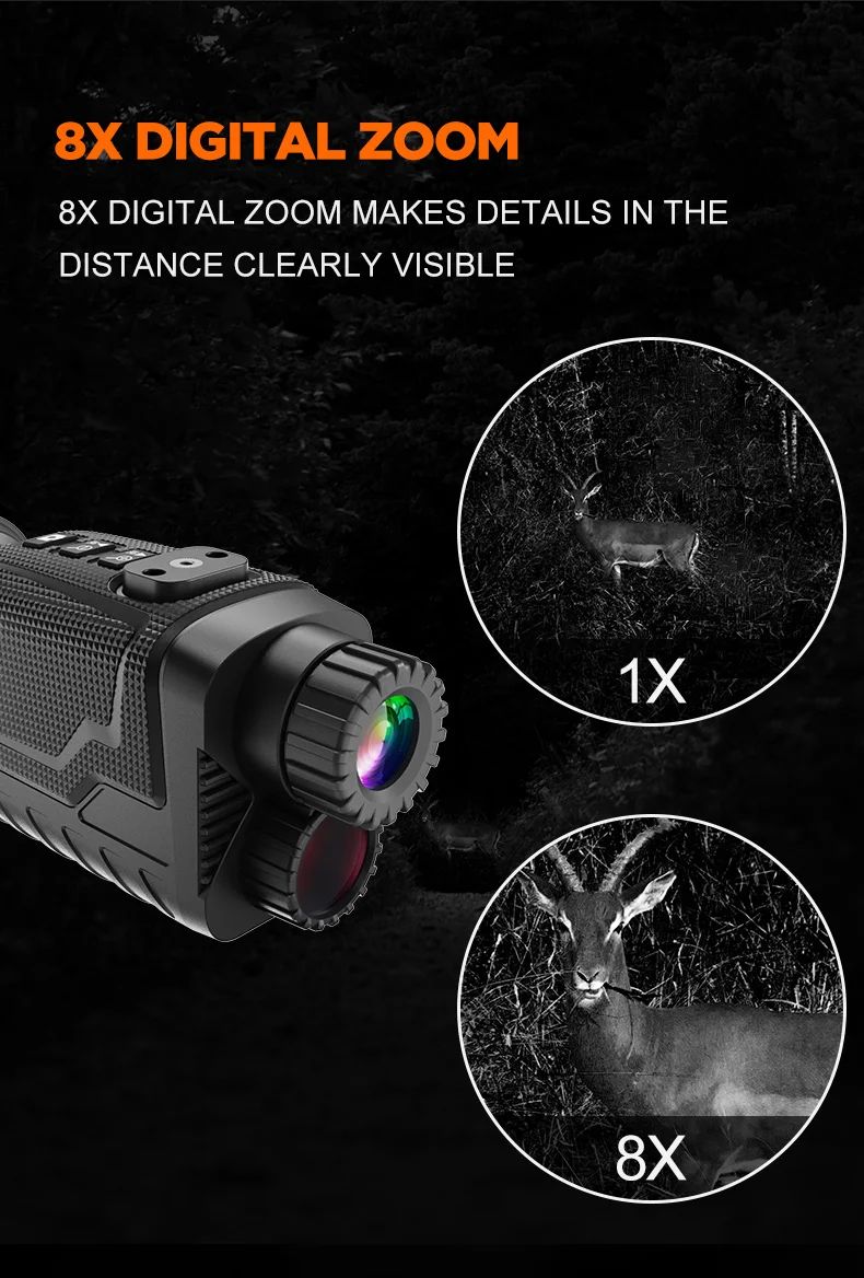 36MP 4K HD Head-Mounted Night Vision Monocular 1.4 product detail 5