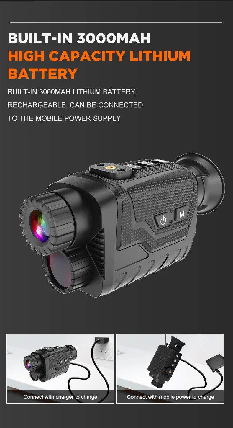 36MP 4K HD Head-Mounted Night Vision Monocular 1.4 product detail 8