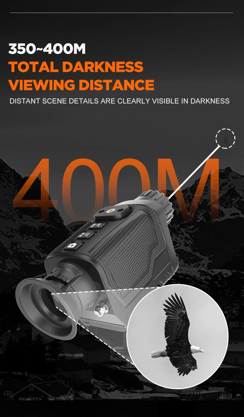 36MP 4K HD Head-Mounted Night Vision Monocular 1.4 product detail 9