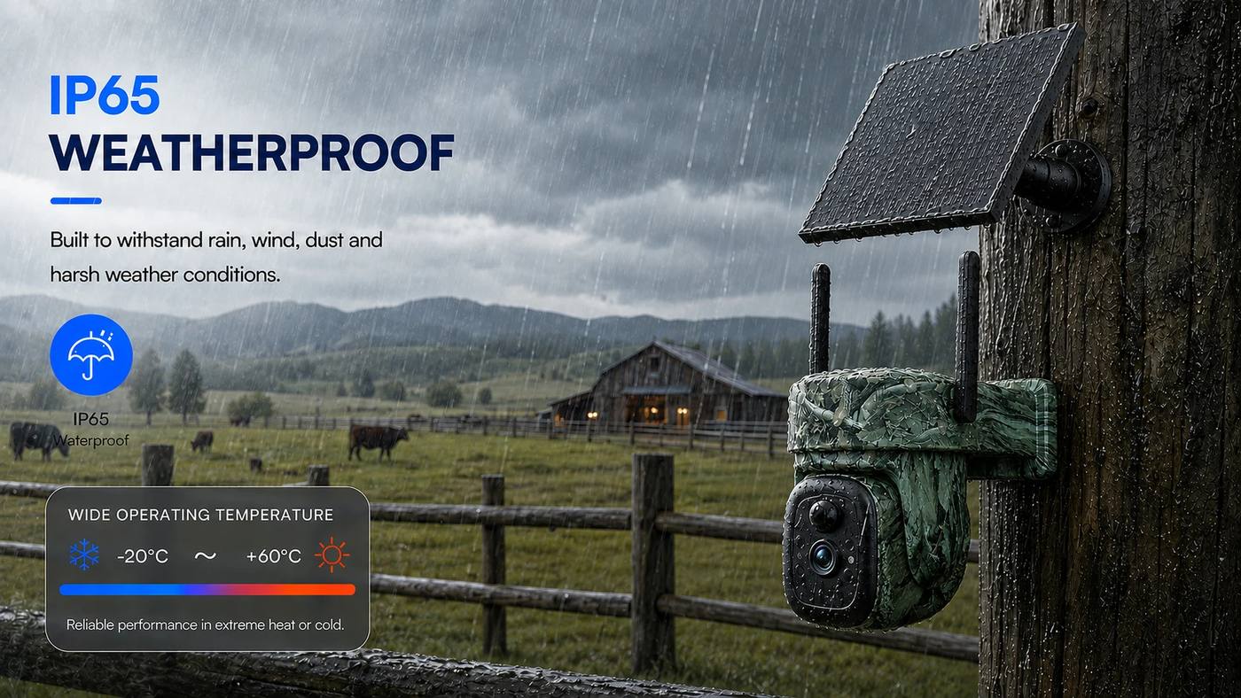 3MP 4G LTE Solar Security Camera PTZ Wireless product detail 8