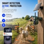 3MP 4G LTE Solar Security Camera PTZ Wireless gallery 04