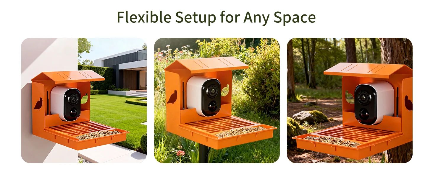3MP HD Bird Feeder with Camera AI Bird product detail 6
