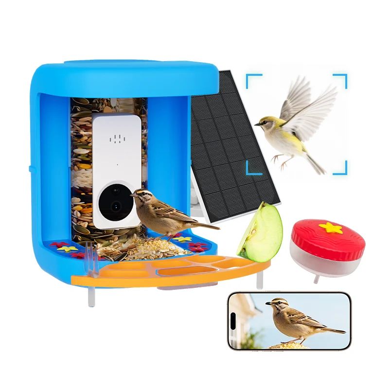 3MP Smart Bird Feeder with Camera Solar Powered product detail 1