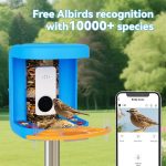 3MP Smart Bird Feeder with Camera Solar Powered gallery 03