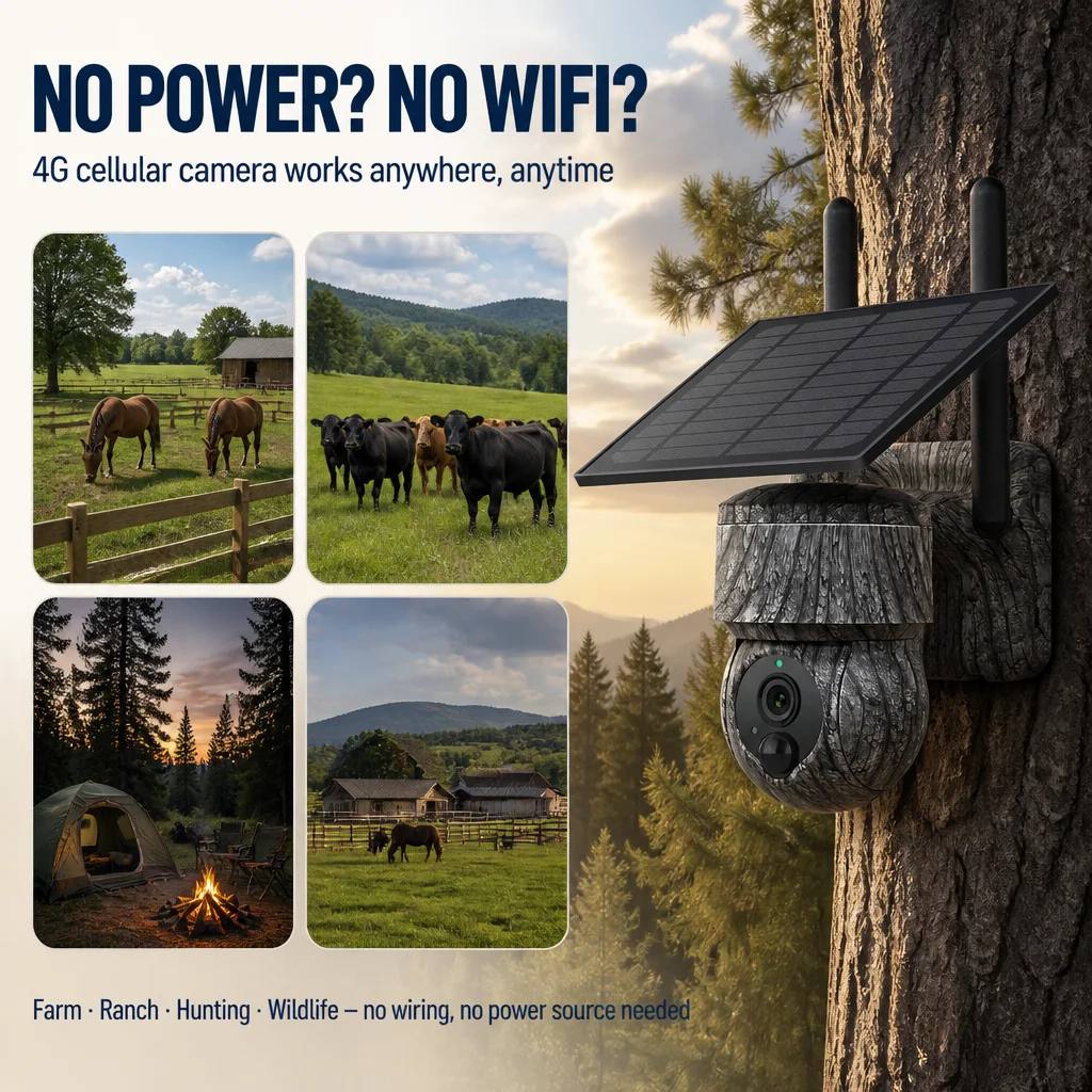 4G Camo Solar Security Camera Outdoor Wireless PTZ MinMax Outdoors product detail image 6