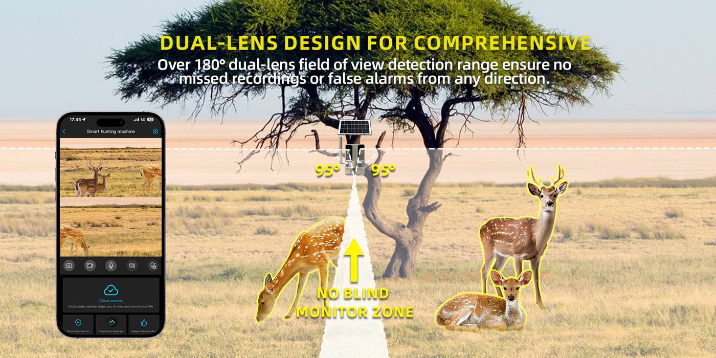 4G Solar Motion Activated Trail Camera 10400mAh 4MP MinMax Outdoors product detail image 1