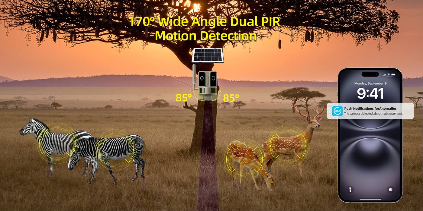 4G Solar Motion Activated Trail Camera 10400mAh 4MP MinMax Outdoors product detail image 2