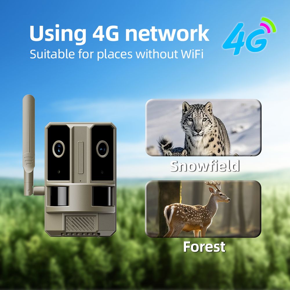 4G Solar Motion Activated Trail Camera 10400mAh 4MP MinMax Outdoors product detail image 6