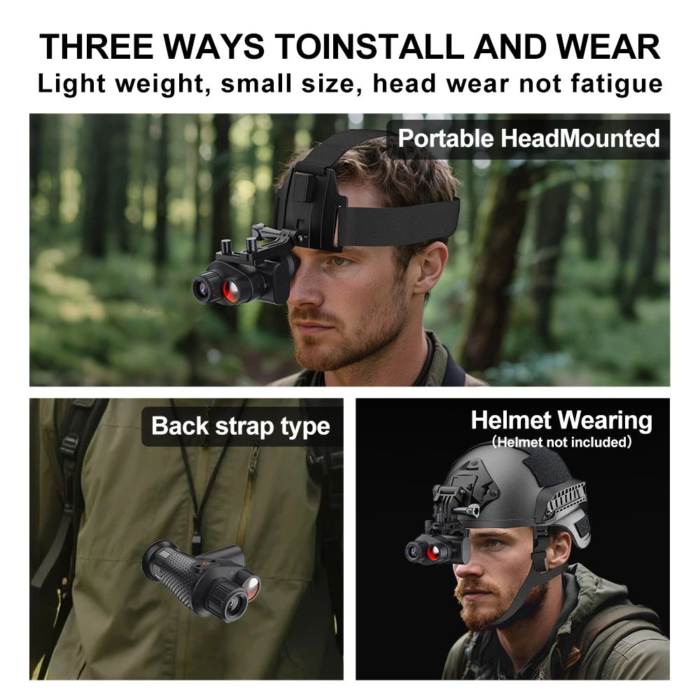4K 36MP 400m Night IR Night Vision Monocular product detail 4