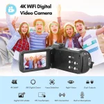4K Digital Video Camera product gallery image