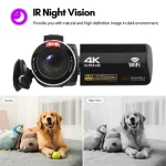 4K Digital Video Camera product gallery image