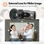 4K Digital Video Camera product gallery image