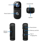 MinMax Outdoors 4K Mini Action Camera product gallery image