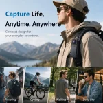 MinMax Outdoors 4K Mini Action Camera product gallery image