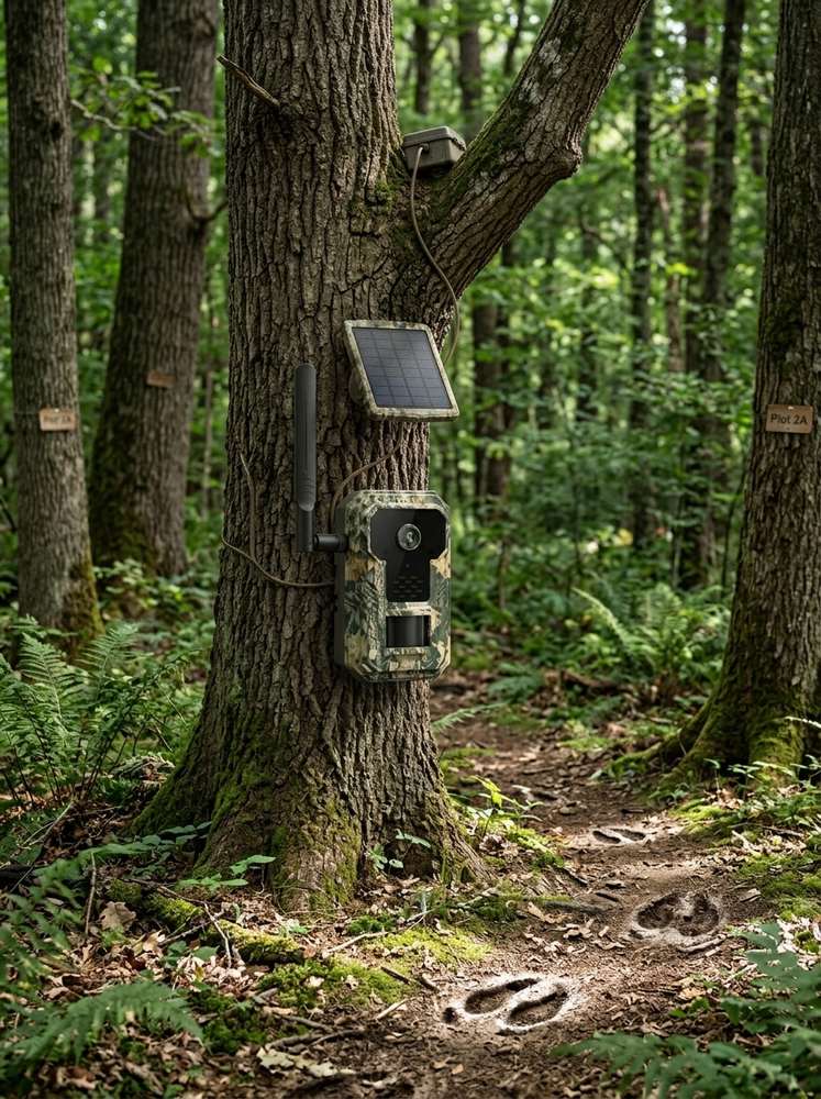 4K Solar Powered 4G PIR Motion Detection Wildlife MinMax Outdoors product detail image 4