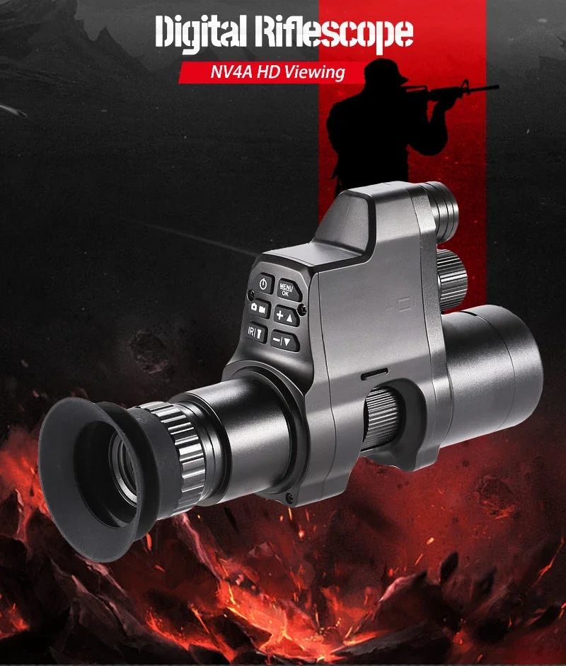 4X Zoom High Definition Night Vision Monocular Video product detail 1
