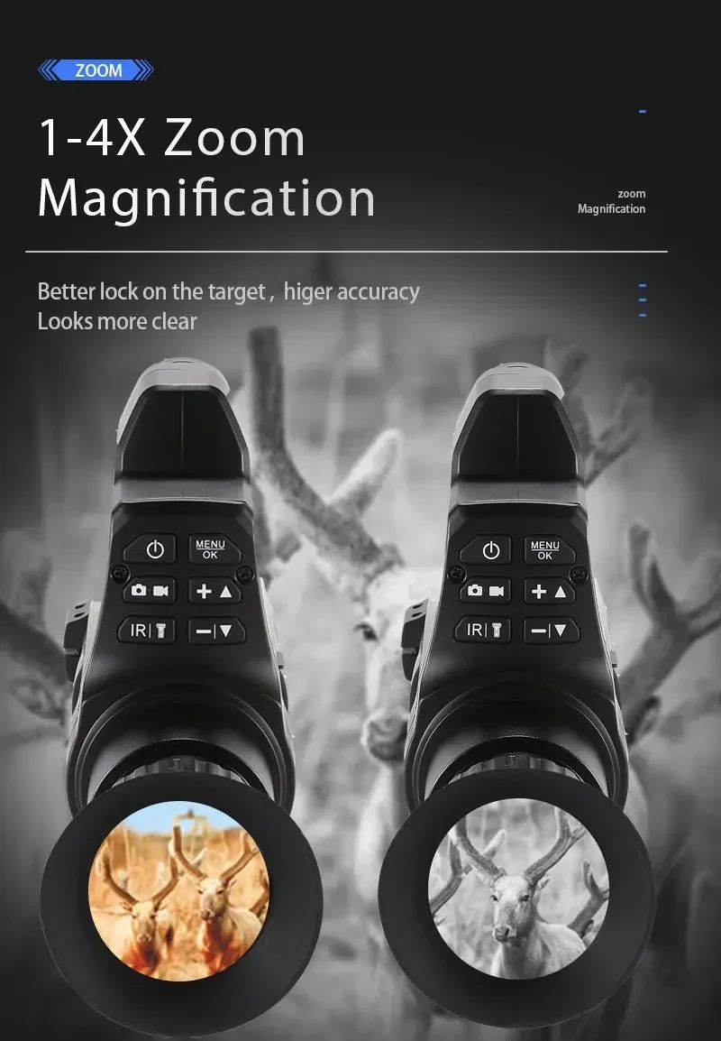 4X Zoom High Definition Night Vision Monocular Video product detail 5