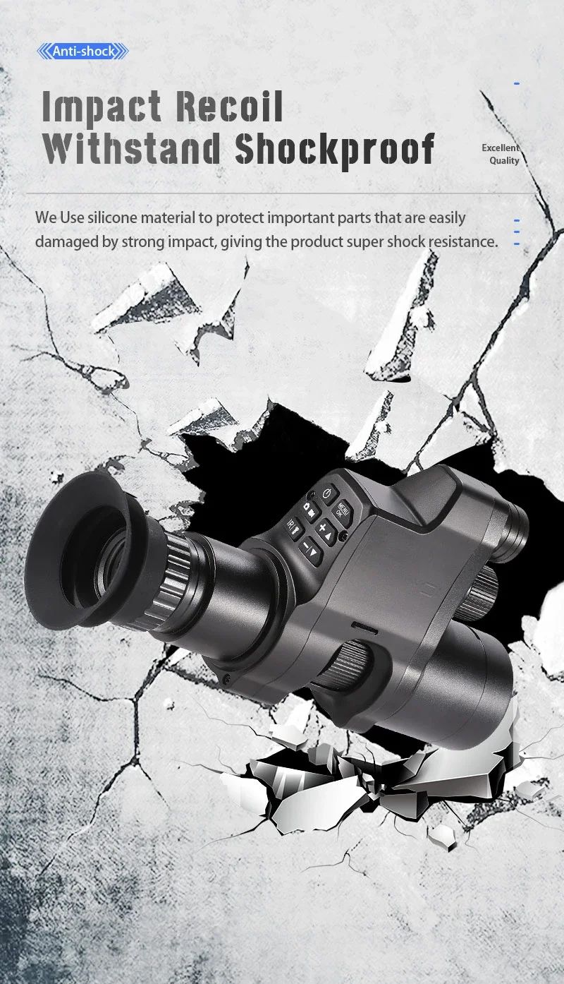 4X Zoom High Definition Night Vision Monocular Video product detail 8