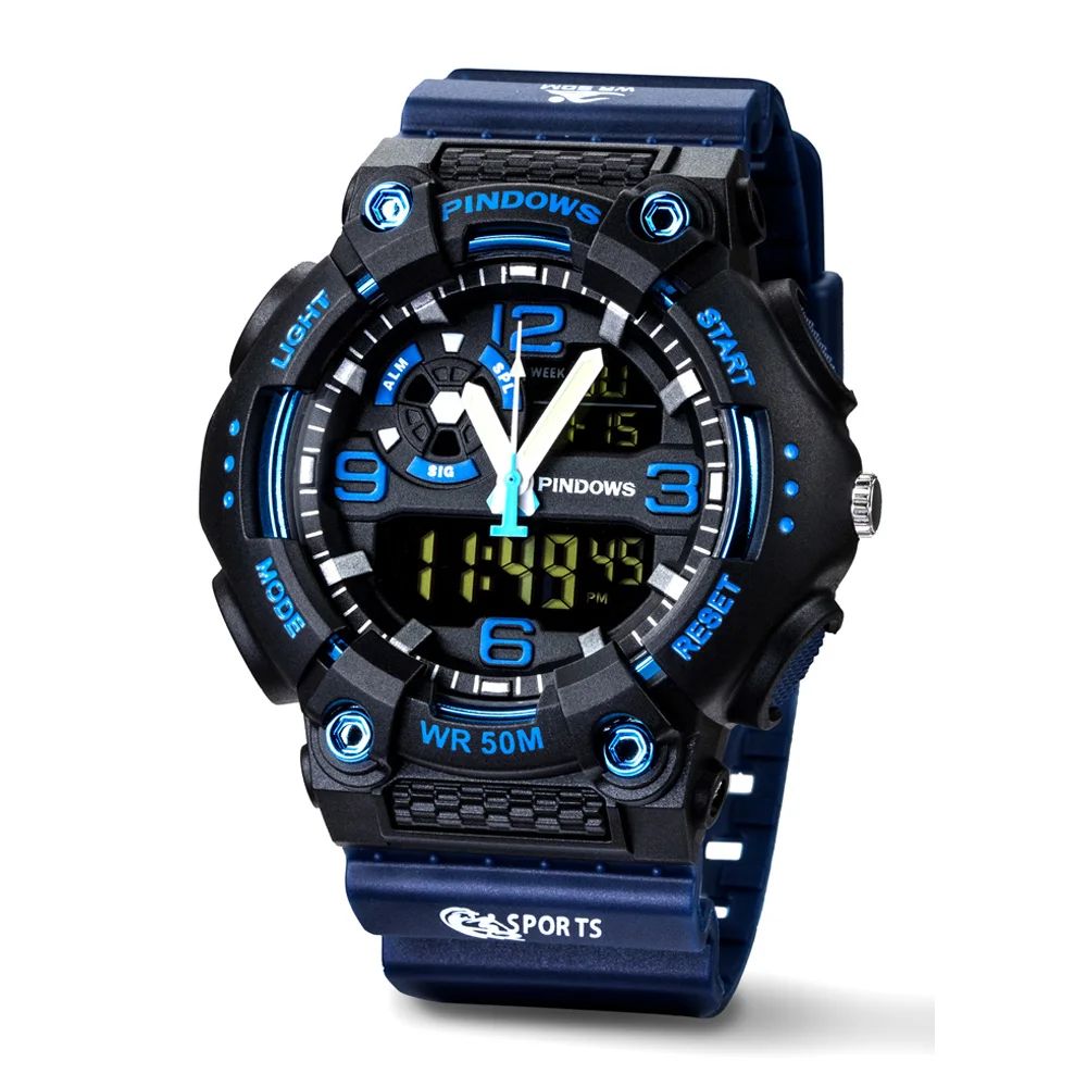 5BAR Waterproof Citizen Movement Fashion Sports Wristwatch product detail 4