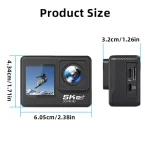 MinMax Outdoors 5K Mini Action Camera product gallery image