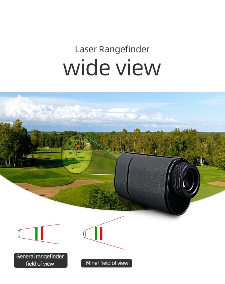 600M 6X Laser Range Finder Monocular Telescope Rangefinder product detail 6