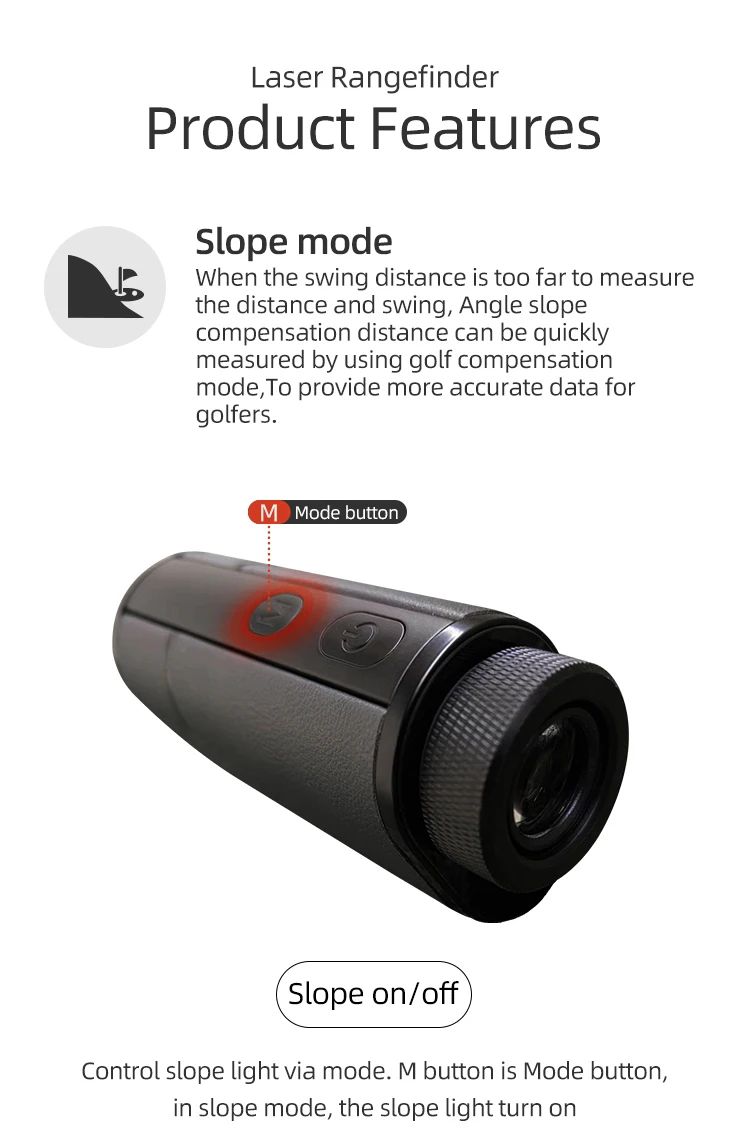 600M 6X Laser Range Finder Monocular Telescope Rangefinder product detail 7