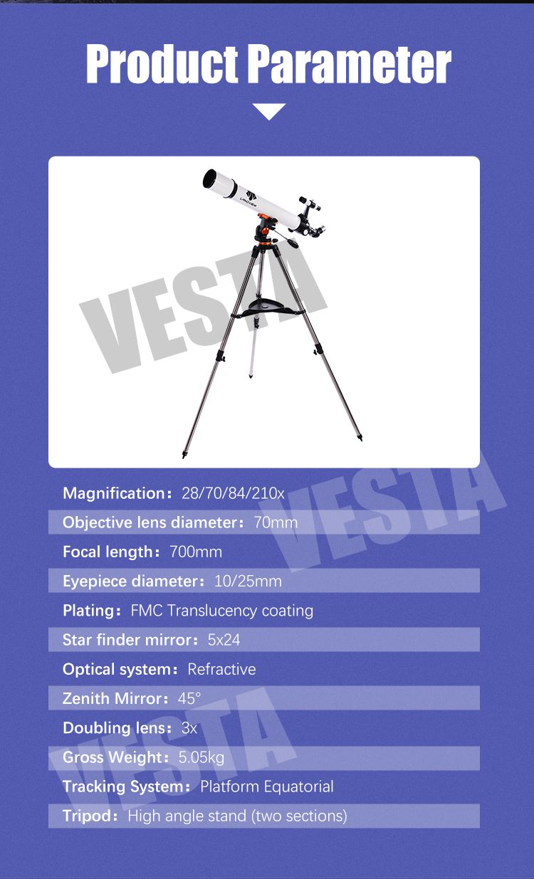 70070 Professional 28-210X Magnification Outdoor Moon Star product detail 7