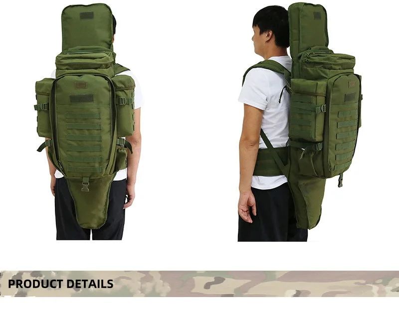 70L Tactical Backpack 900D Oxford Polyester Lining product detail 4