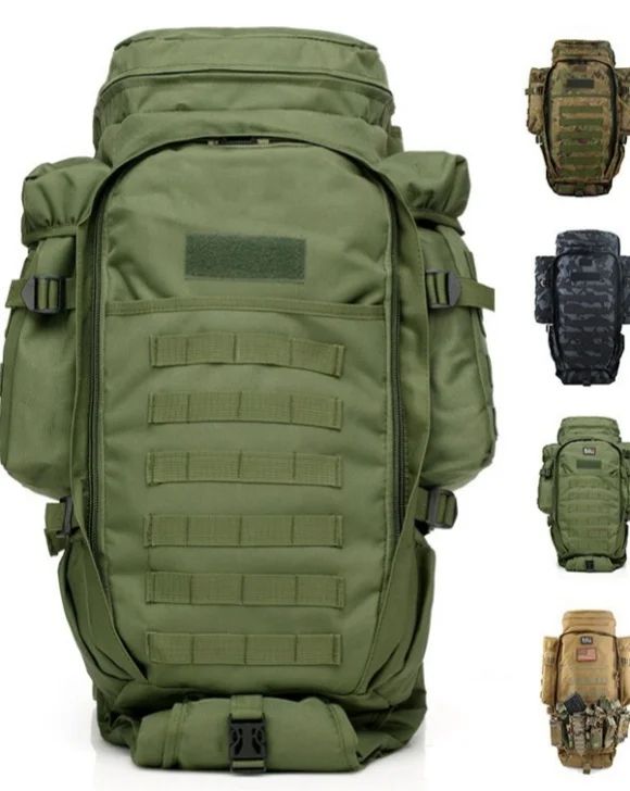 70L Tactical Backpack 900D Oxford Polyester Lining main