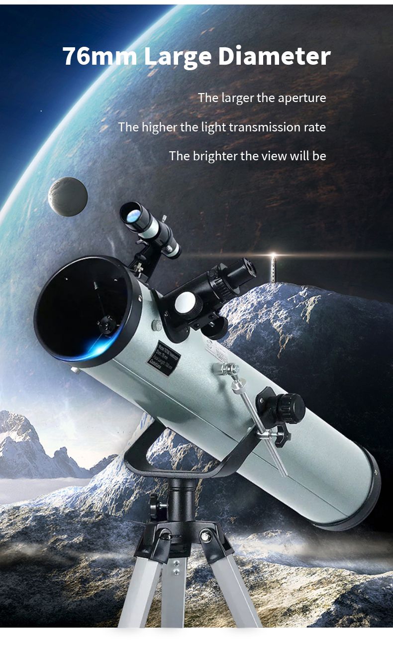 76mm Aperture 700mm Focal Length Newtonian Reflector product detail 3