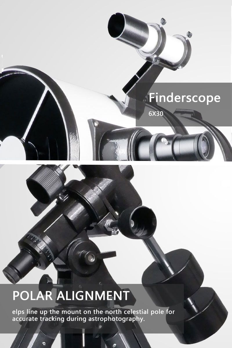 800mm White Professional Telescope 203mm Aperture Equatorial product detail 7
