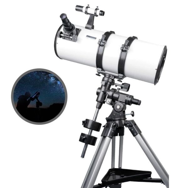 800mm White Professional Telescope 203mm Aperture Equatorial main
