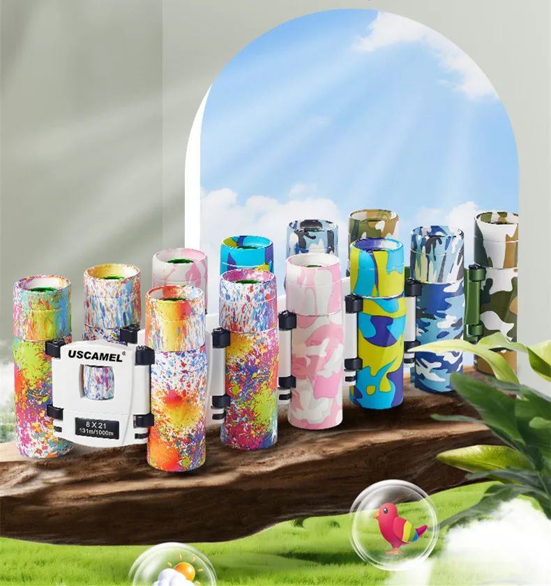 8x21 ABS Portable Educational Kids Telescope Foldable 6 product detail 1