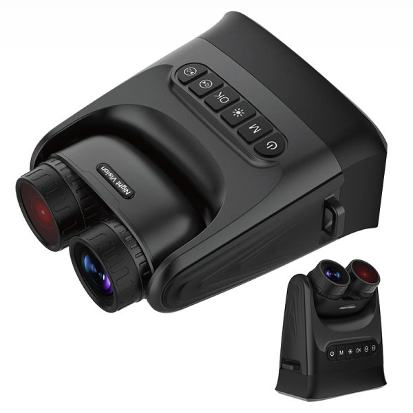 4K Outdoor Imaging Device with 15X Digital Zoom, 48MP Photography, 3W 850nm Infrared Illumination, 4" IPS Display and 10000mAh Battery M-DT89
