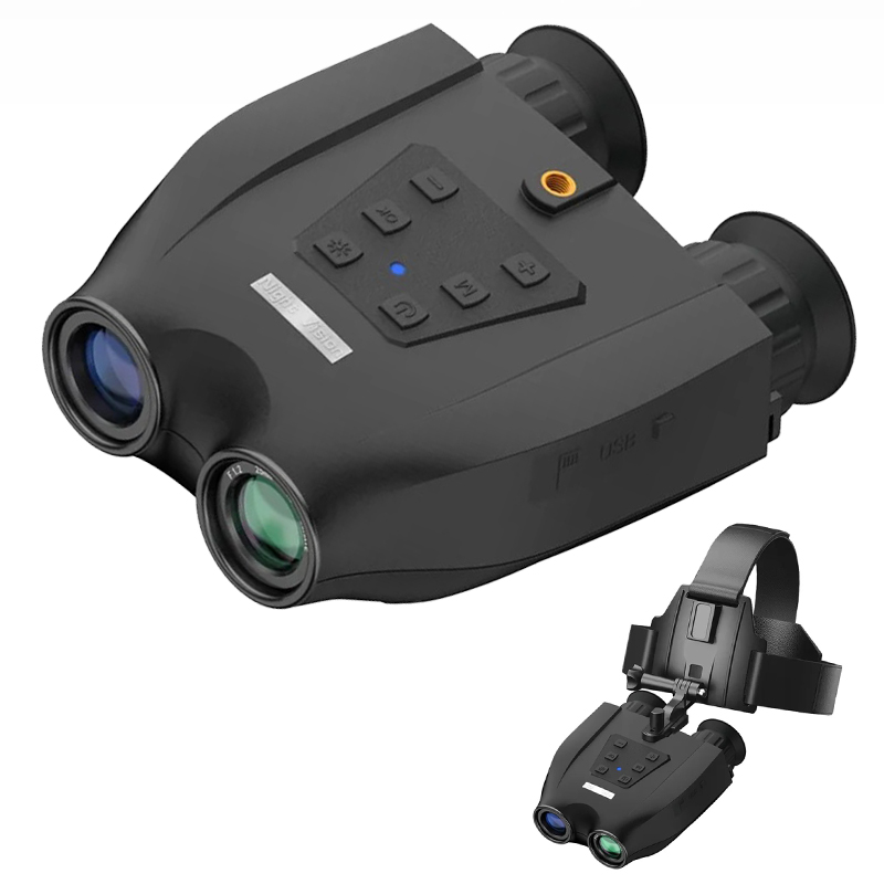 Minmaxoutdoors M-DT99 Dual-Camera 3D Night Vision Binoculars