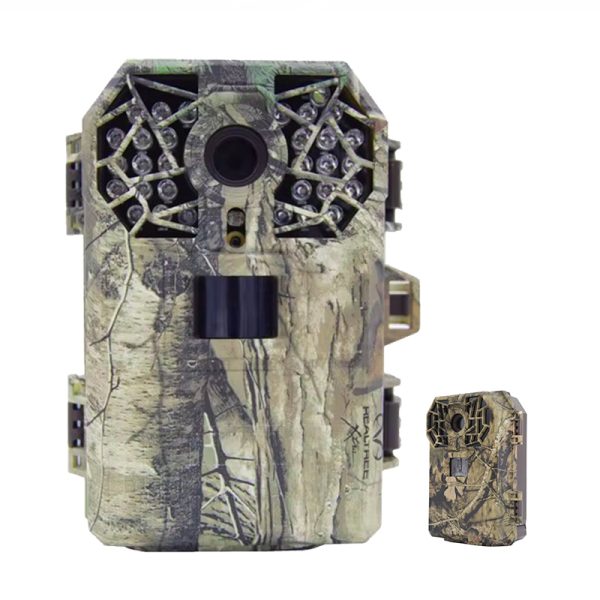 5MP CMOS Trail Camera Delivering 12MP Photos, 1080P Recording, 2" TFT Viewing, 45° Field of View, Burst Shooting and Solar or AA Battery Operation M-LS887