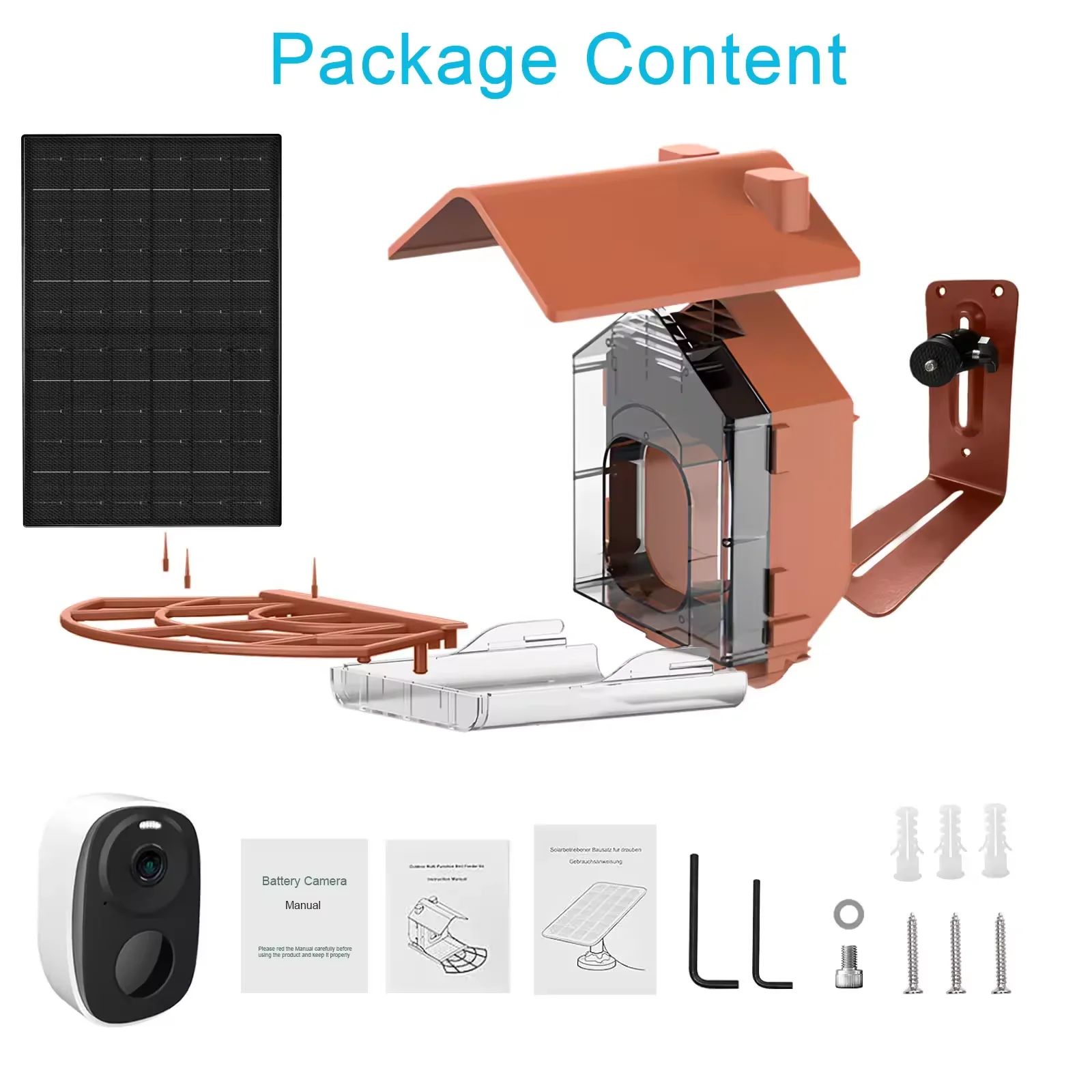 AI Bird Feeder With 3MP Camera Human Body product detail 5