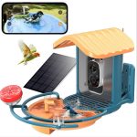 AI Intelligent Wood Eco-Friendly Pet Bird Feeder Drinking gallery 02