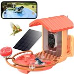 AI Intelligent Wood Eco-Friendly Pet Bird Feeder Drinking gallery 09