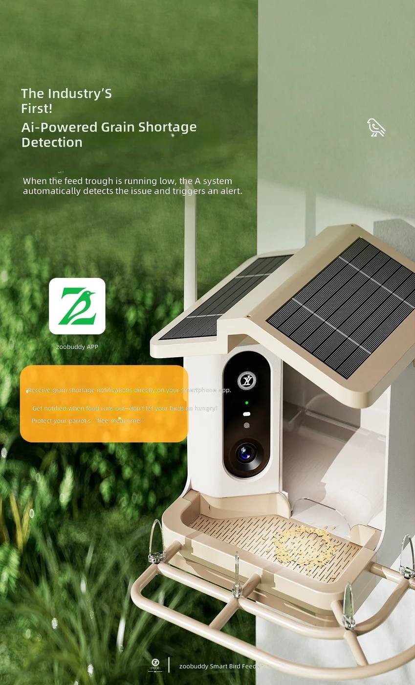 AI Powered Smart Bird Feeder 4K HD Camera product detail 7