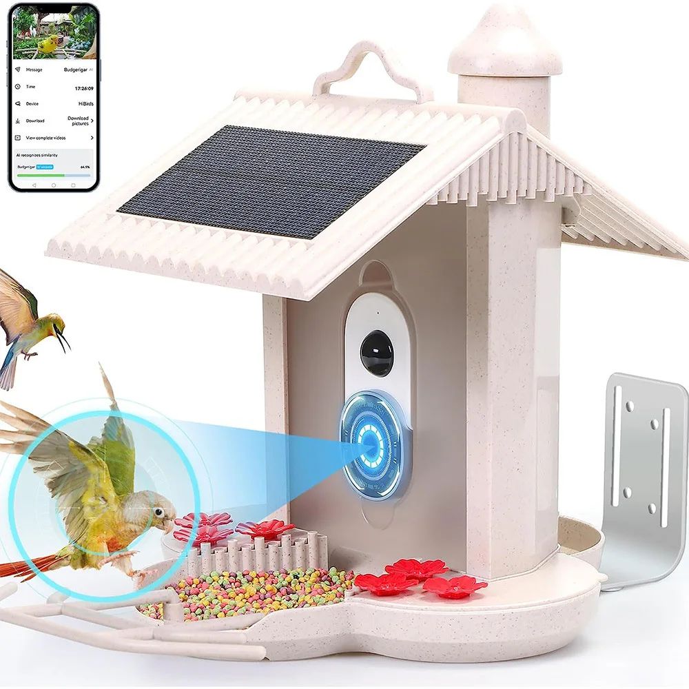 AI Recognition Bird Feeder Solar Energy Saving Low product detail 5