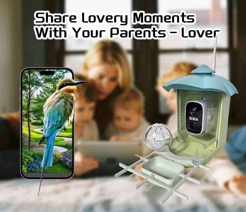AI Smart Solar Plastic Solid Eco-Friendly Battery Bird product detail 1