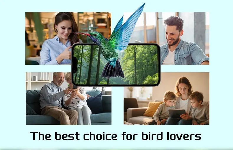 AI Smart Solar Plastic Solid Eco-Friendly Battery Bird product detail 5