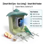 AI Smart Solar Plastic Solid Eco-Friendly Battery Bird gallery 04