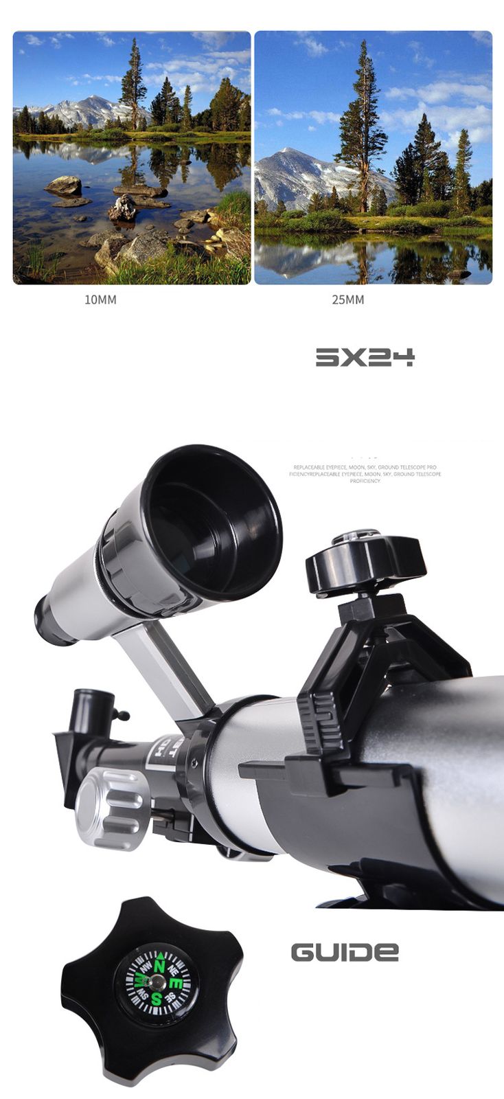 Astronomical Telescope C2158 Technology 60X Astronomy product detail 8