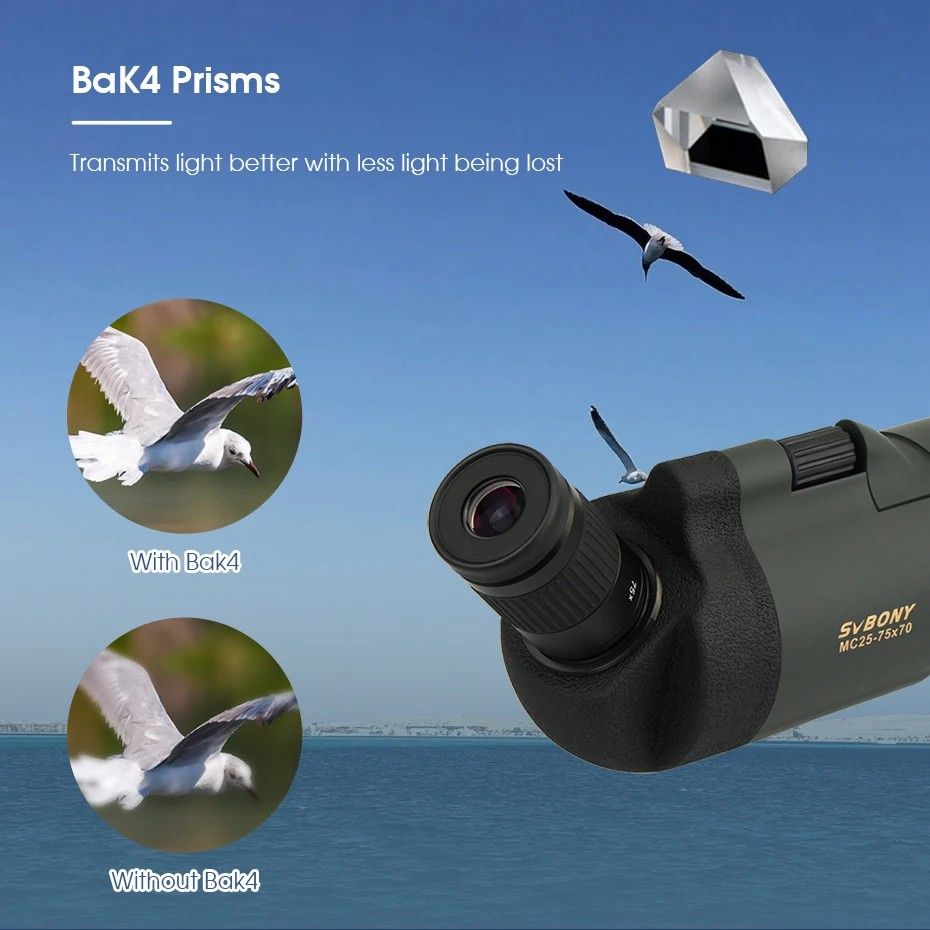 Astronomical Telescope SV41 Spotting Scope 25-75x70 MAK product detail 7