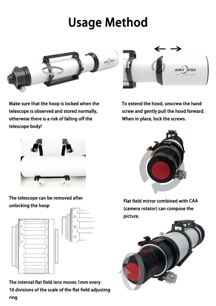Astronomical Telescopes 910mm Focal Length Professional product detail 3