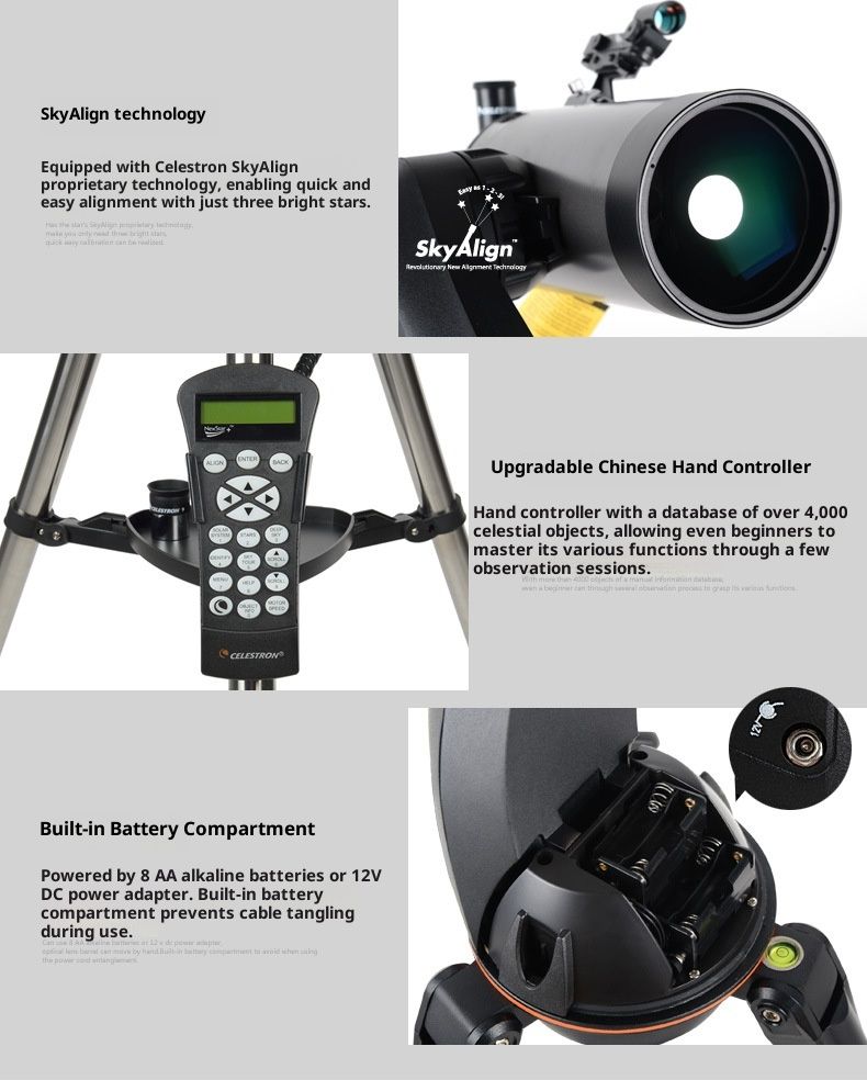 Auto-Focus 127SLT Schmidt Astronomical Telescope HD product detail 2