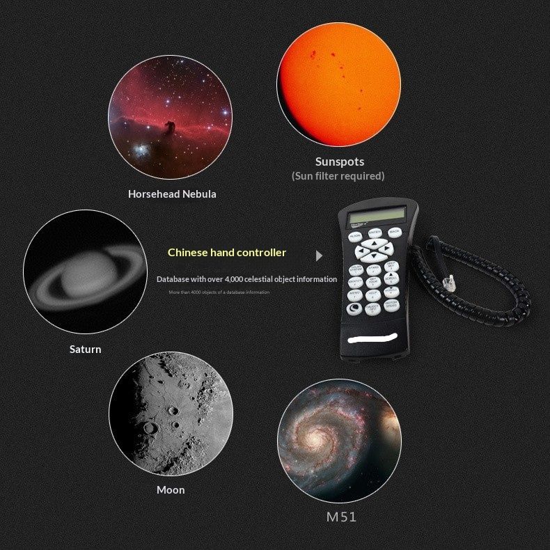 Auto-Focus 127SLT Schmidt Astronomical Telescope HD product detail 9