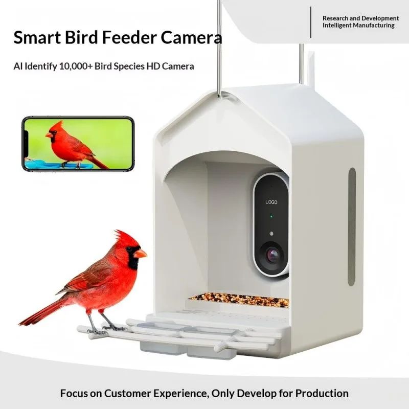Automatic Smart Bird Feeder with Camera Solar Powered product detail 2